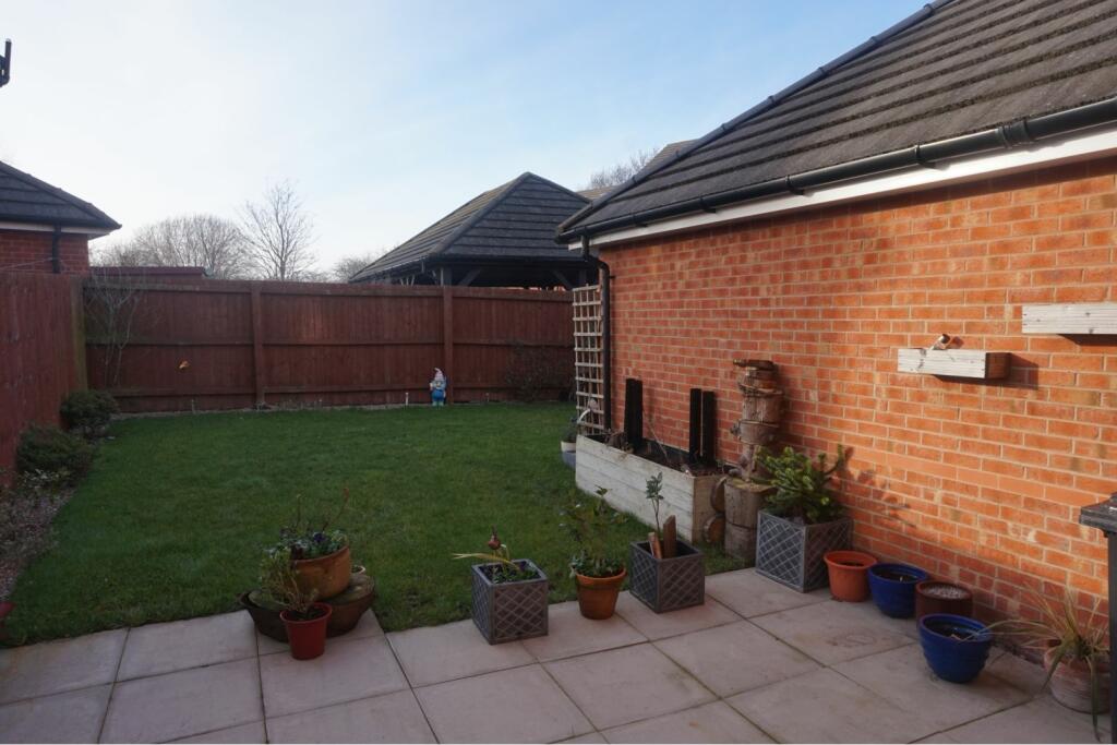 rear garden      