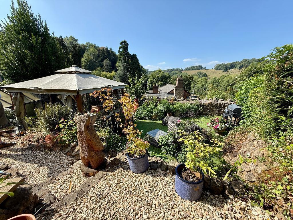 BBQ and entertaining area, with shade