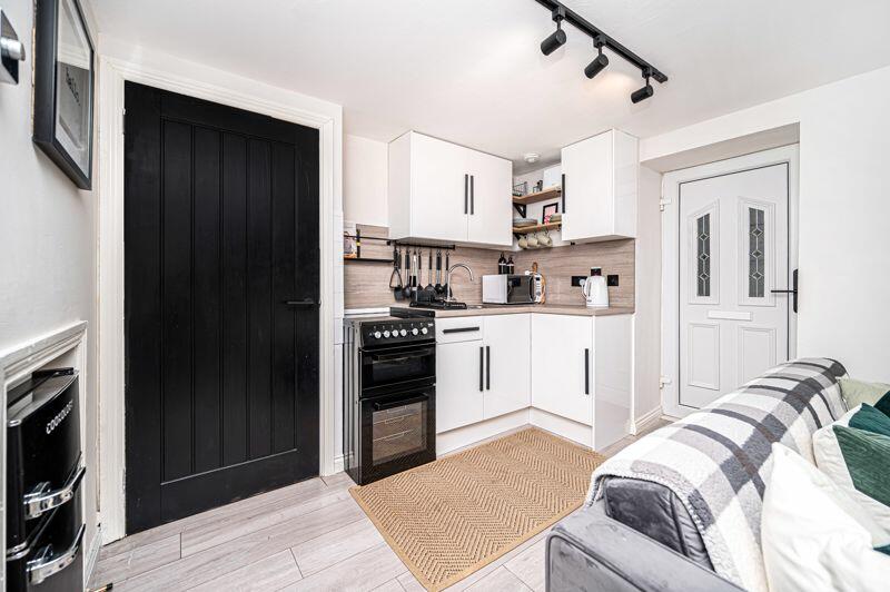 Lounge with open plan Kitchen