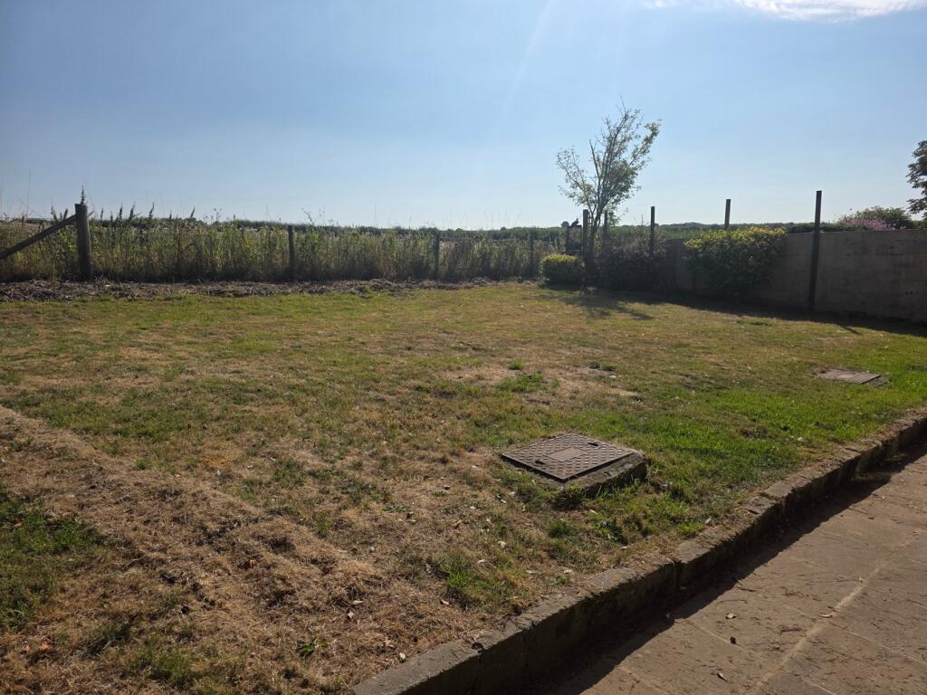 Rear garden