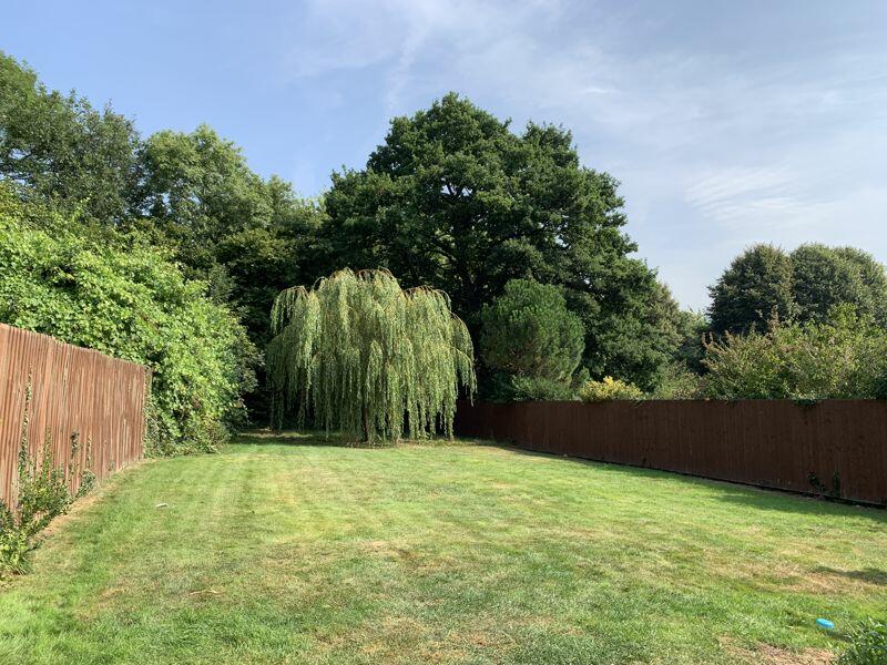 Rear garden