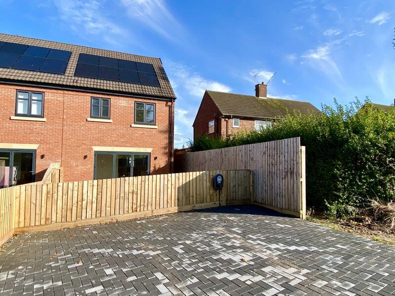 Driveway and rear