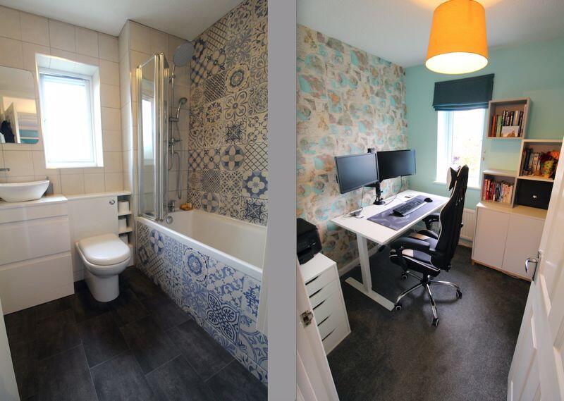 Bathroom and Bedroom