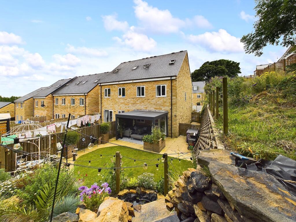 Rear View Of Property With Landscaped Garden