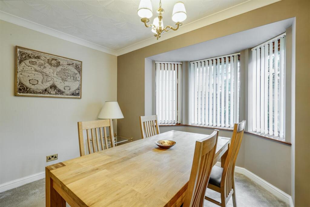 Dining Room Bay Window View