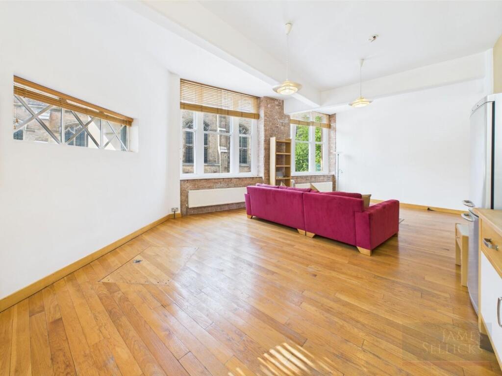 Open plan living area