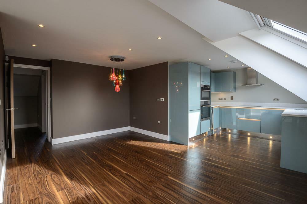 Kitchen/Dining/Living Area