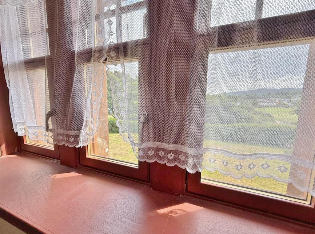 Half landing window