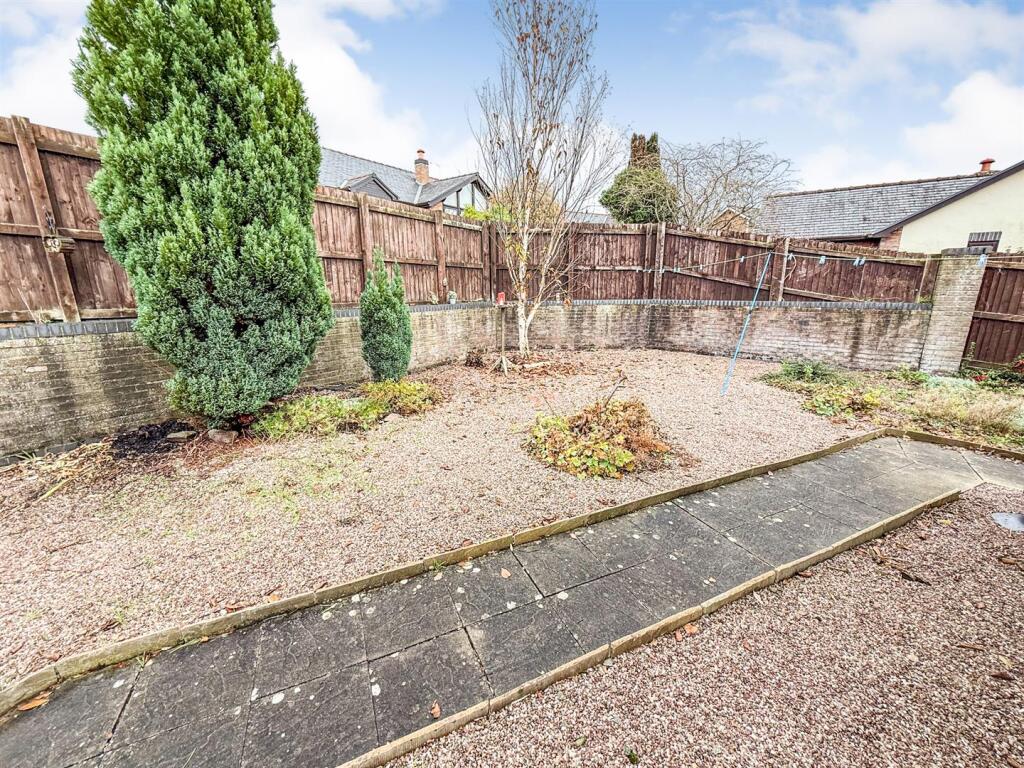 Side and Rear Gardens