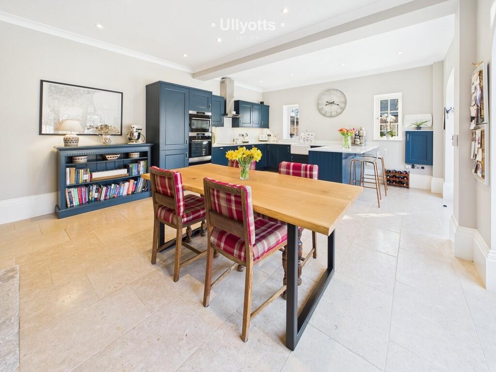 Open plan kitchen...