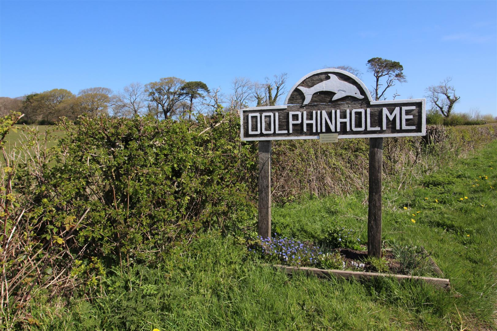 Dolphinholme Sign