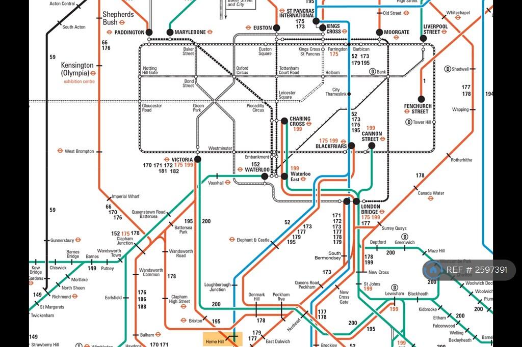 Great Transport Links To Central London.