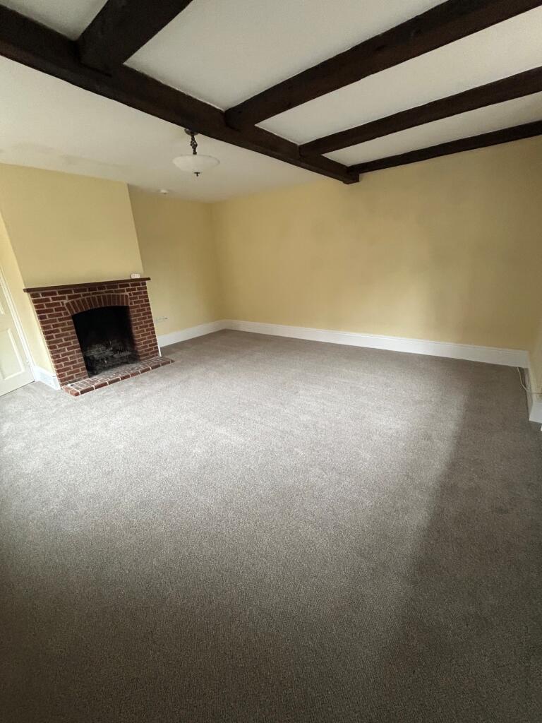 Lounge with fireplace