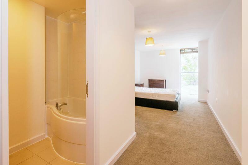Master bedroom with en suite bathroom