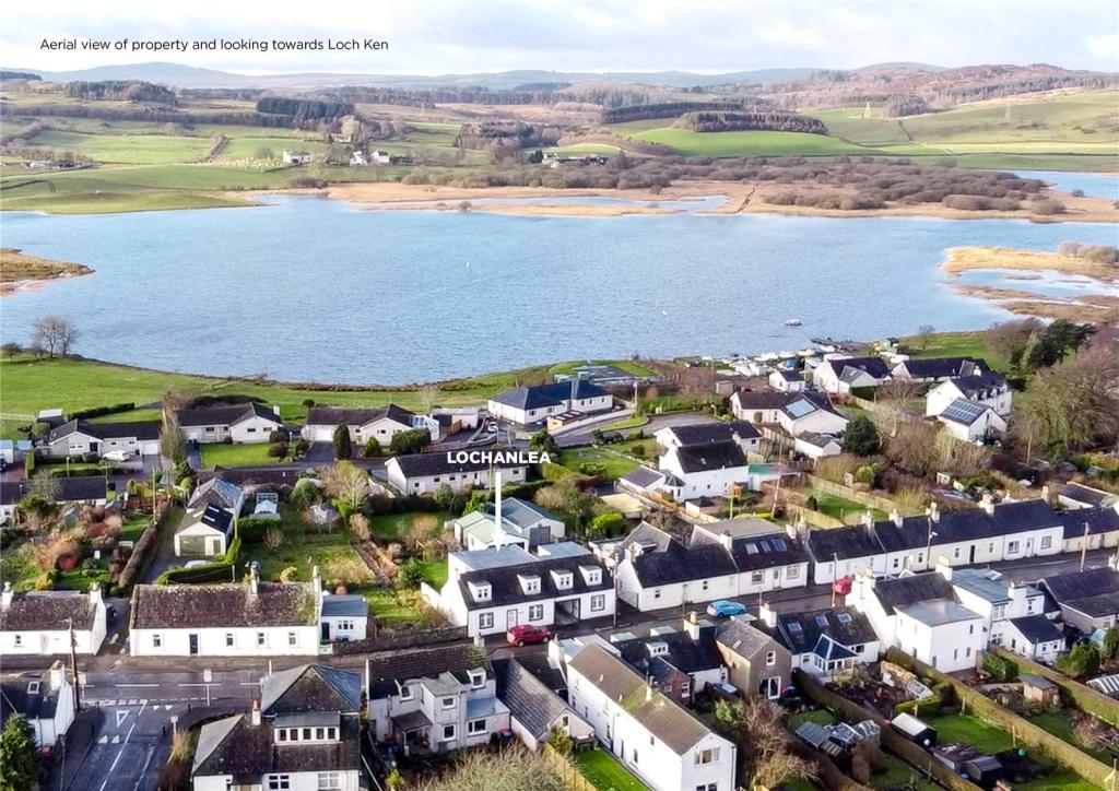 Aerial Over House