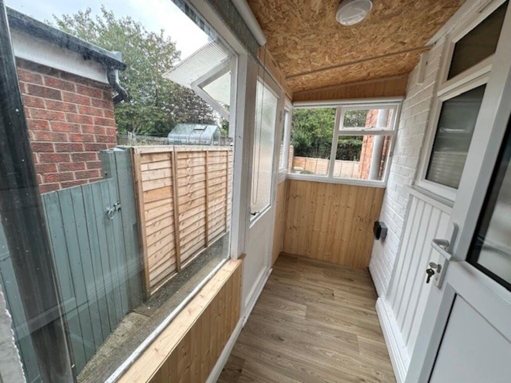 rear porch