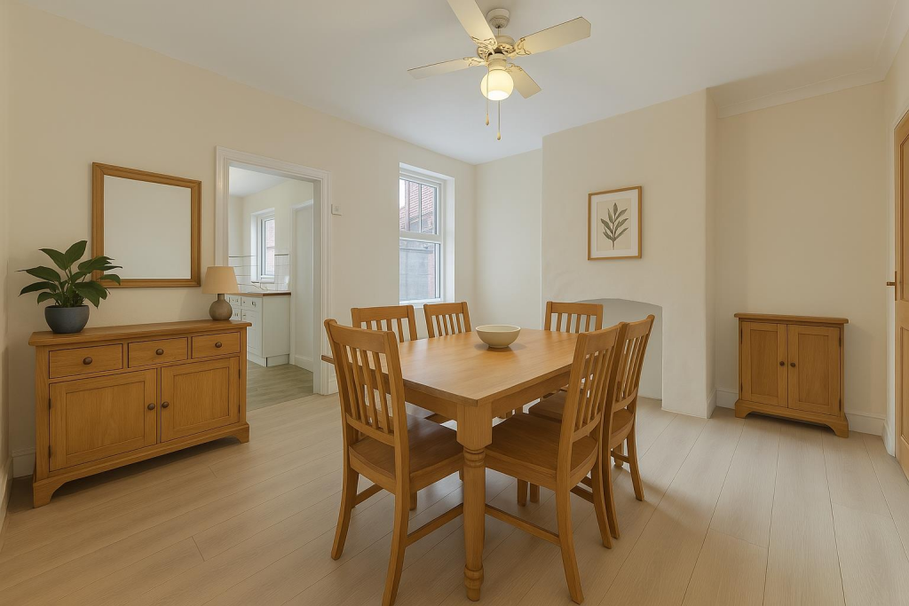 20250409_2113_Empty Dining Room_remix_01jre2zdyxez