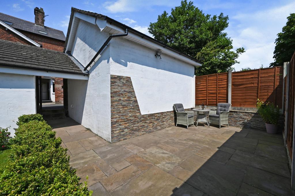 Rear garden