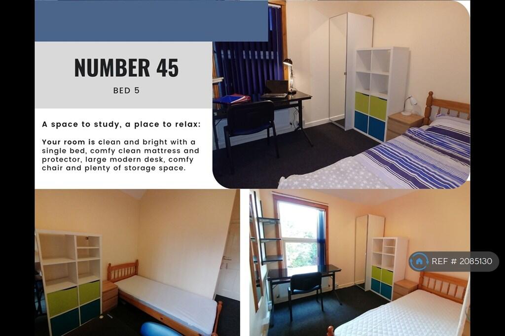 Bed 5 - Single Bed
