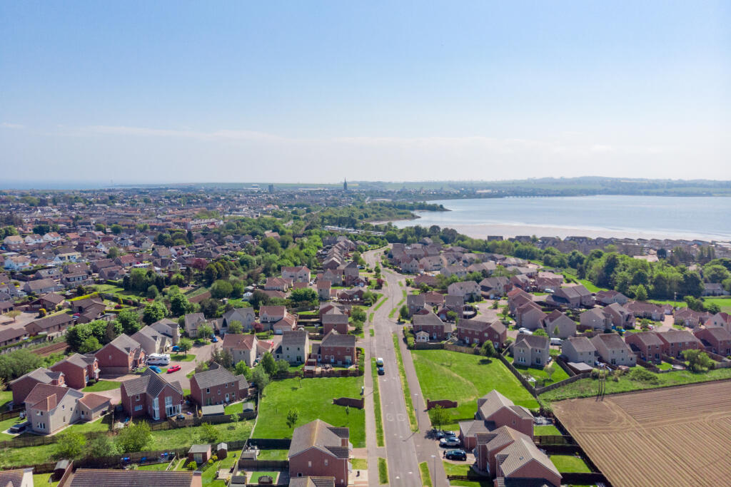 Aerial of Langley Park