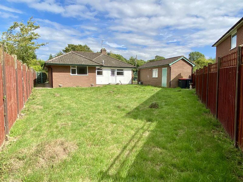 Bungalow from garden 