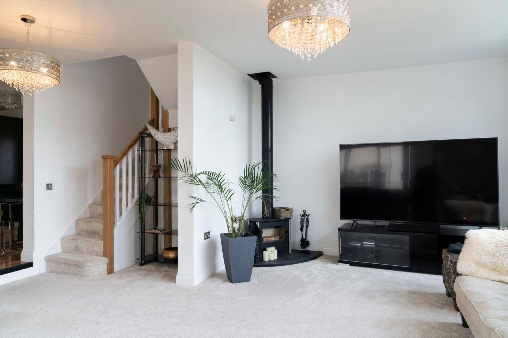 First staircase off lounge area