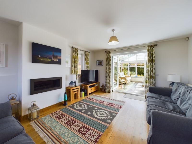 Lounge through to Conservatory