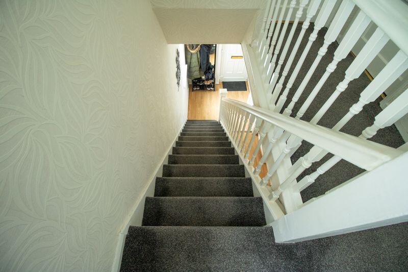 Stairwell to the upper floor