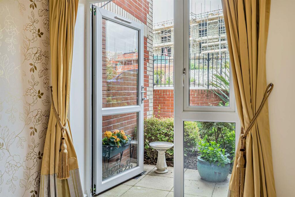 Patio from Living Room