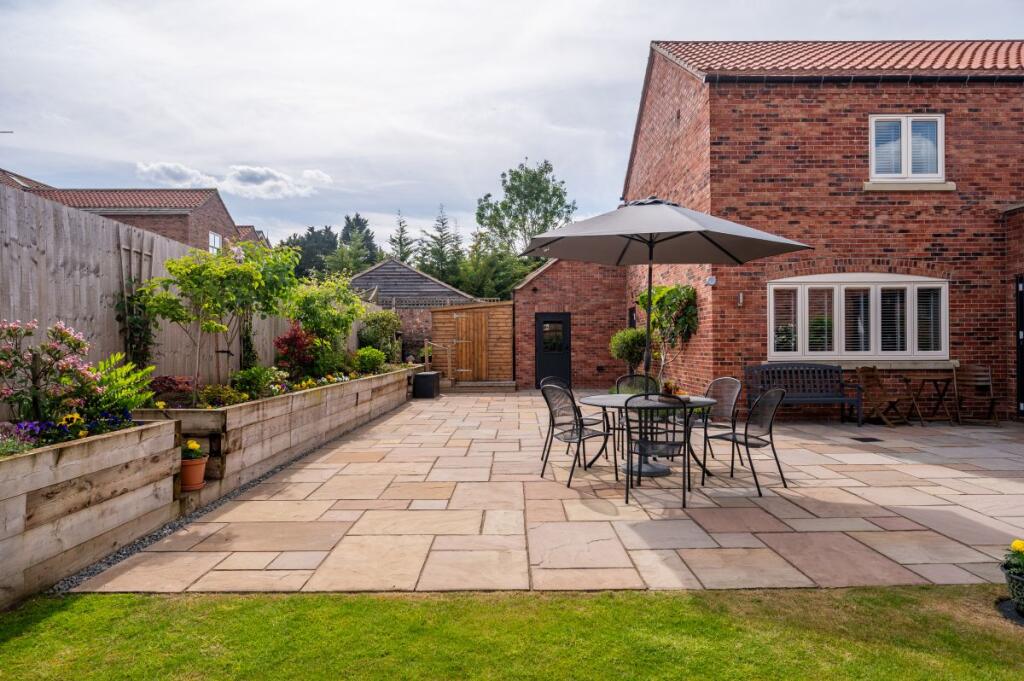 Rear garden