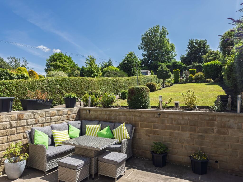 Rear patio