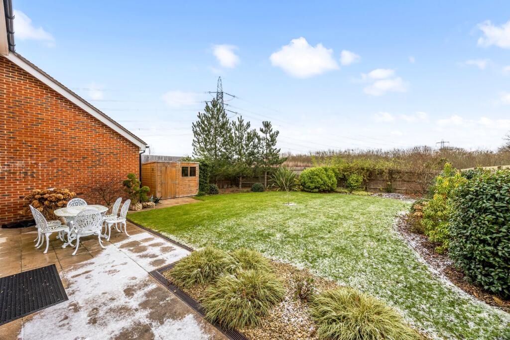 Rear garden