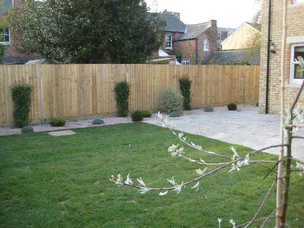 Rear garden