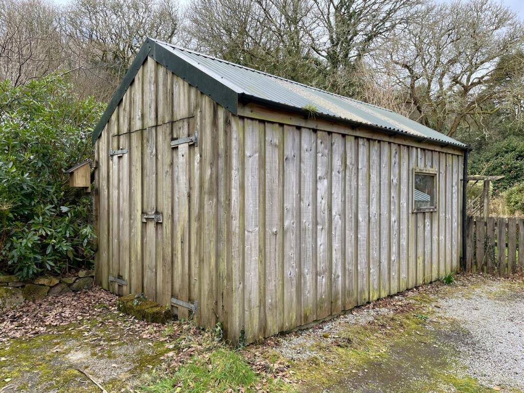 Timber garage
