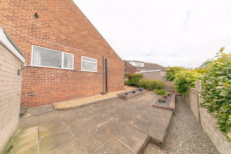 Side elevation &amp; garden