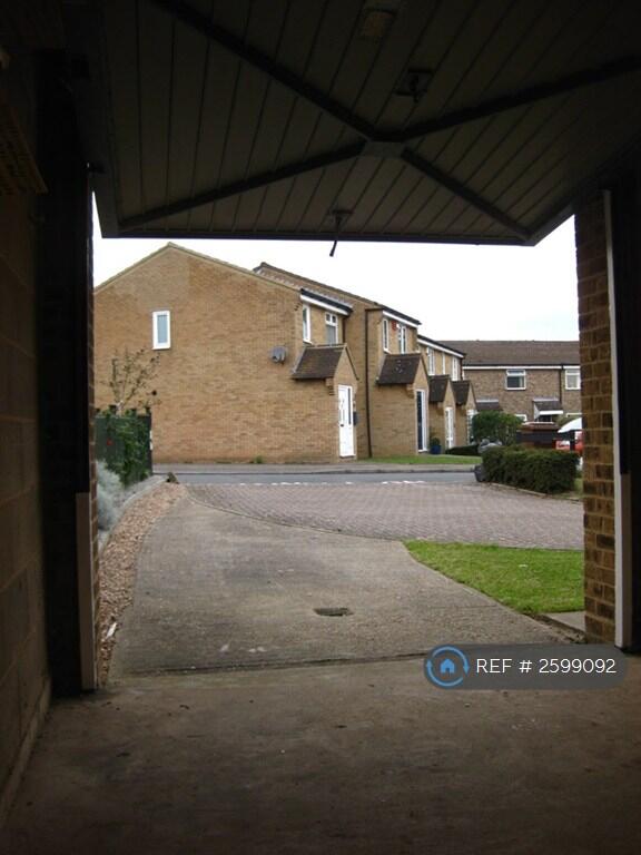 Garage Outlooking Quiet Cul-De-Sac