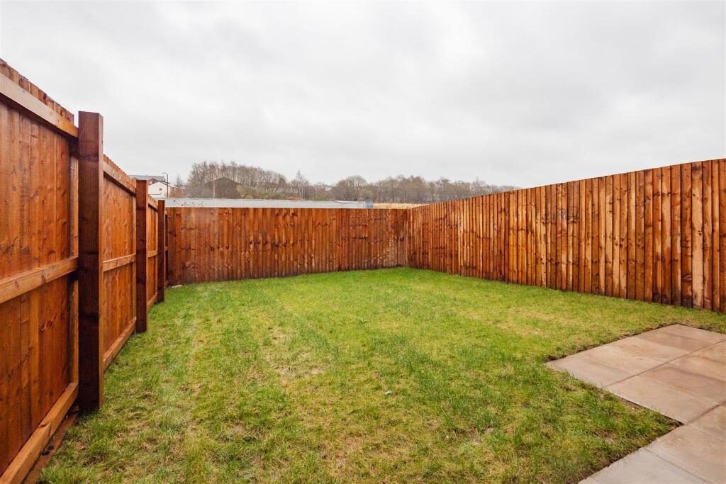 Rear garden