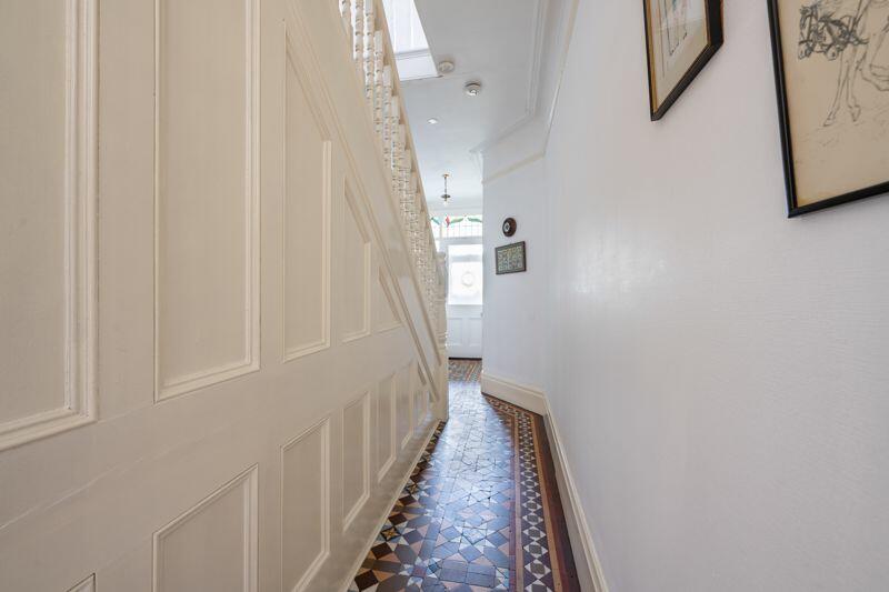ENTRANCE HALL onto FRONT DOOR