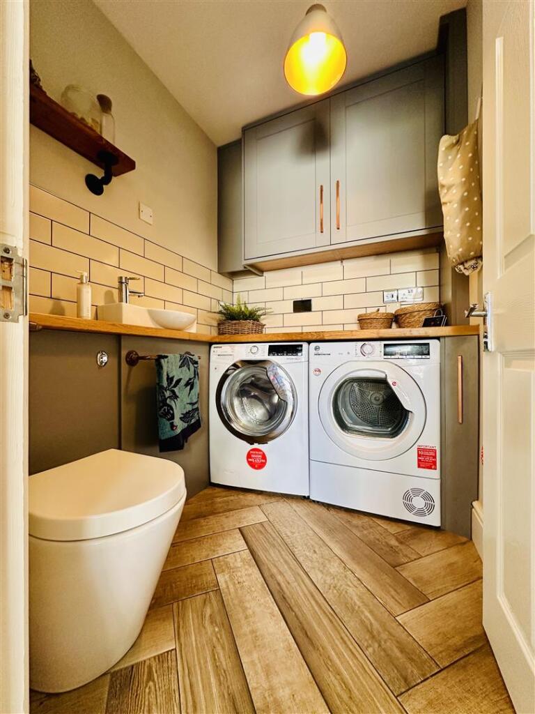 UTILITY ROOM &amp; CLOAKROOM