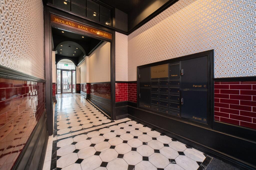 the bank communal area