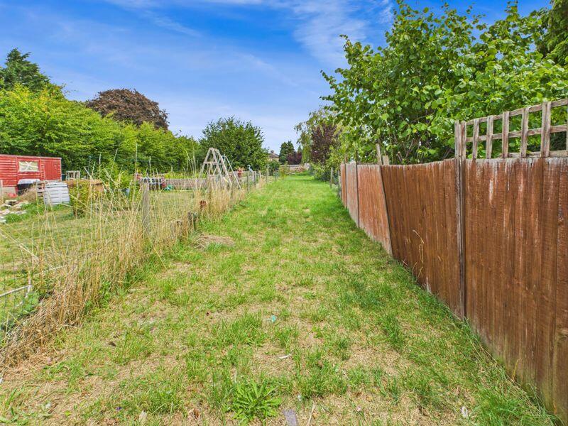 Grounds to rear of properties