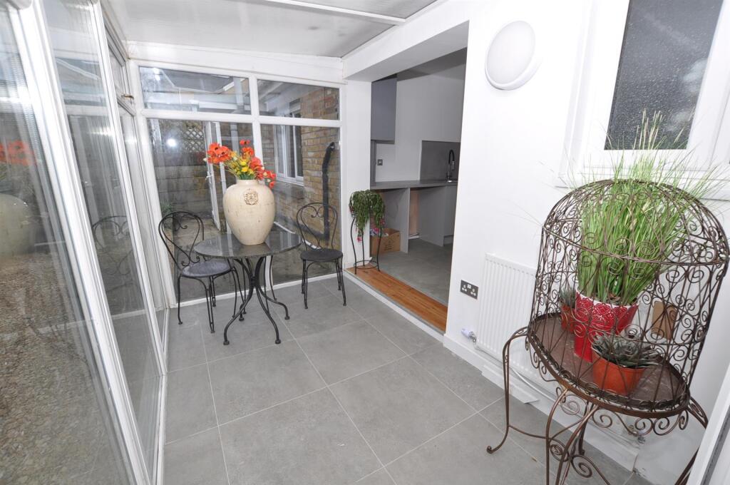 Rear conservatory/porch