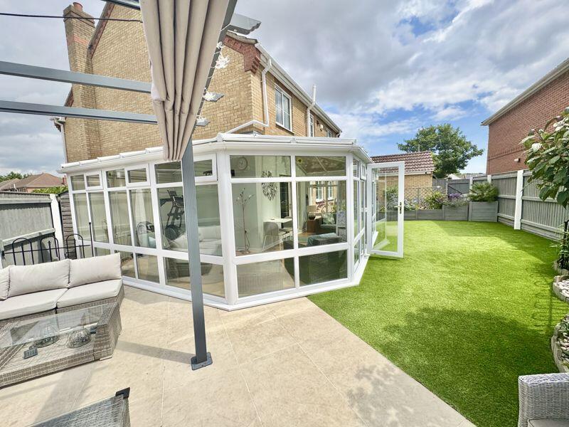 Rear garden