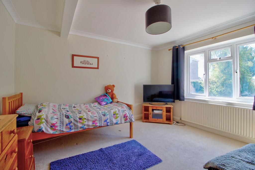 Downstairs Bedroom overlooking the front