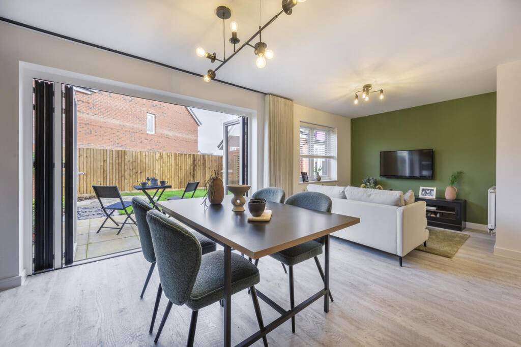 Indicative Kitchen/Dining Room, Contemporary Modern Decoration