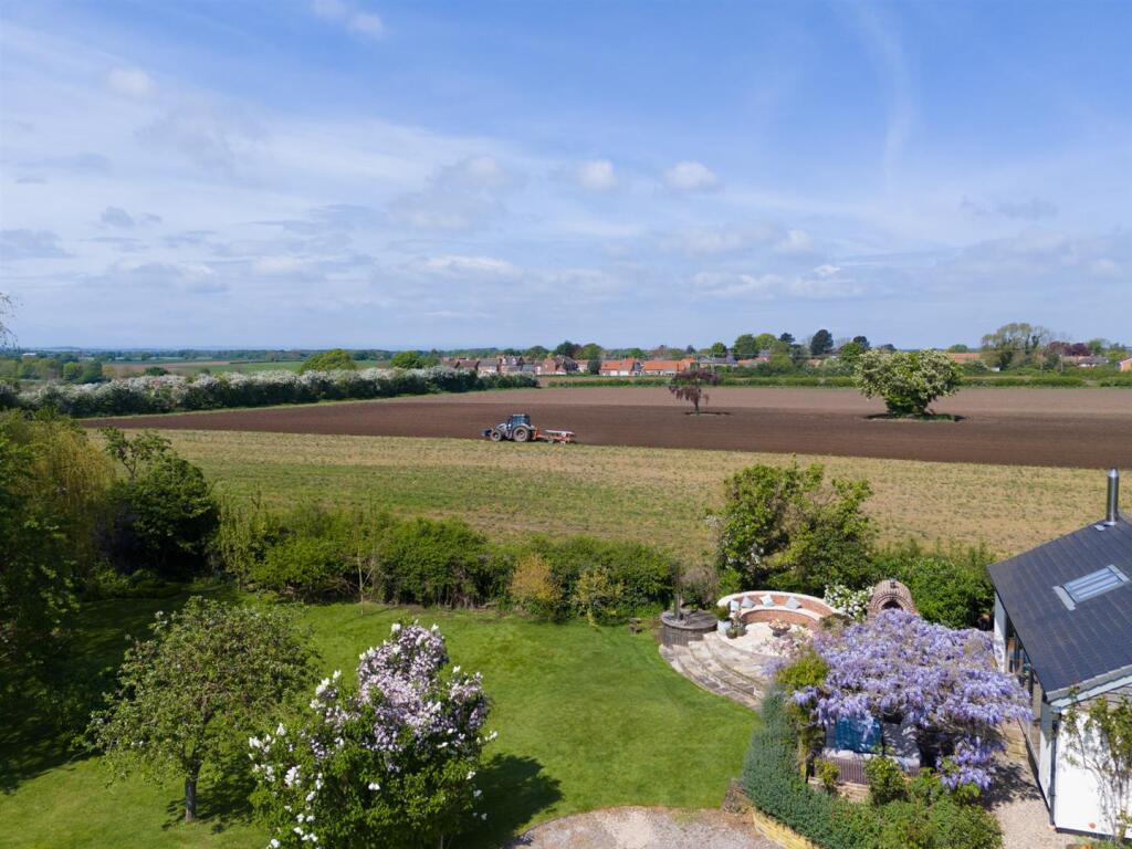 Gardens with Views across Farmland