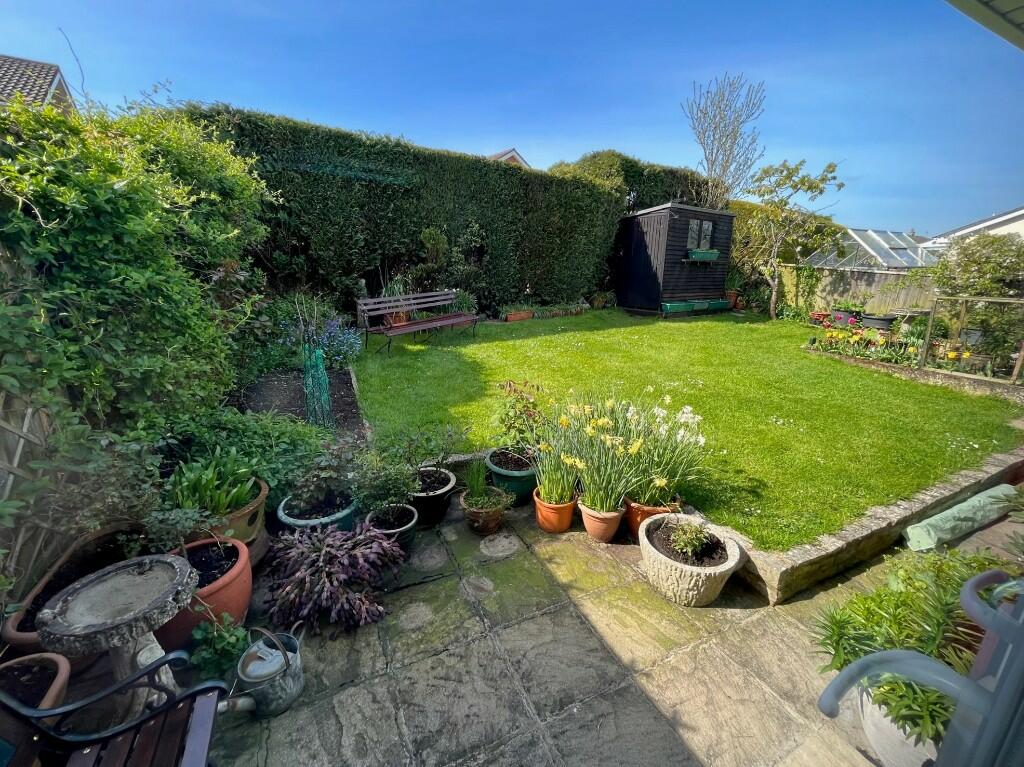 Rear garden