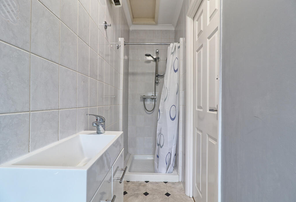 Ground floor shower room