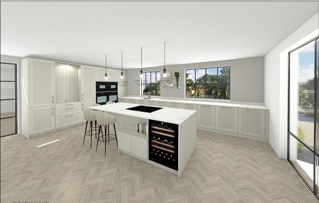 Plot 7 kitchen CGI