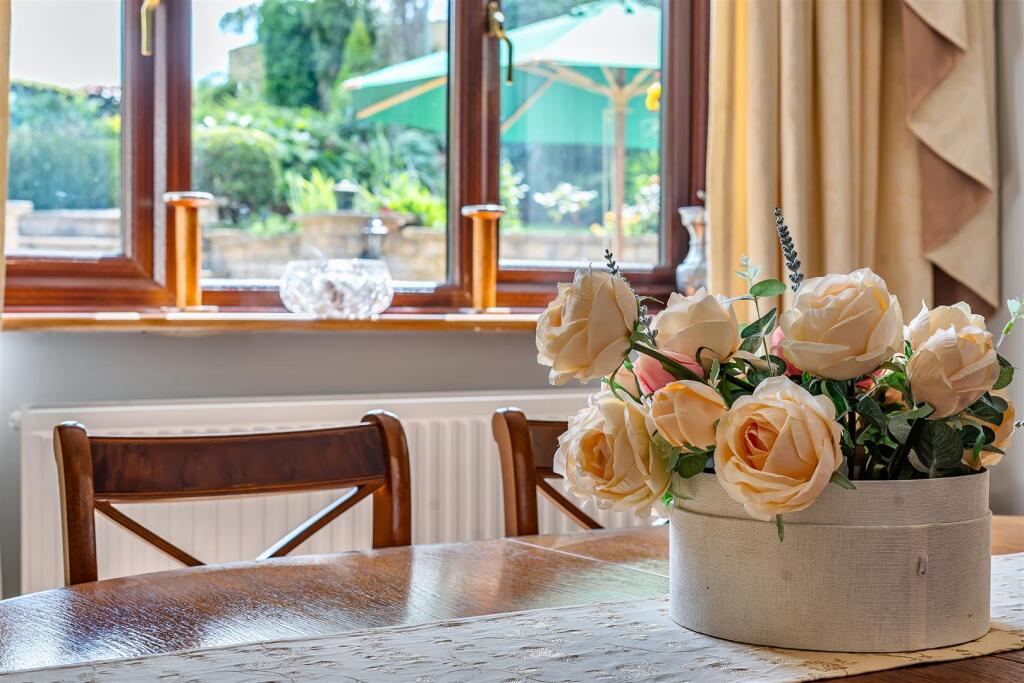 Dining Room overlooking the garden